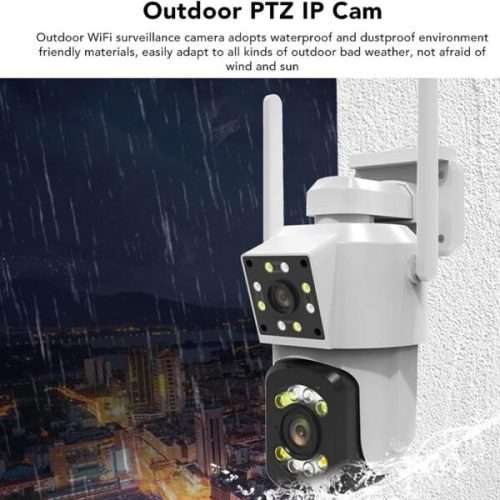 Wifi Dual Surveillance Camera iCam365 App