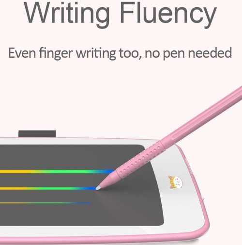 Kids Cat Ear Writing/Drawing Tablet With Stylus 10