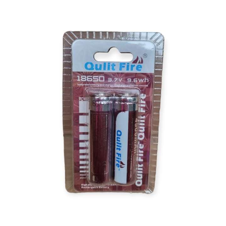 Dual Rechargeable Li-on 9.6W Qulit Fire Battery 4500mah 3.7V