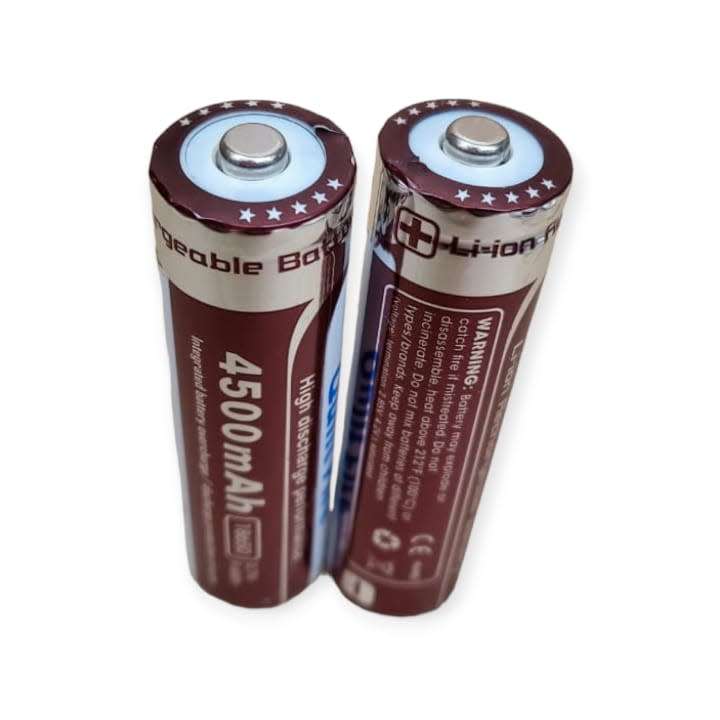 Dual Rechargeable Li-on 9.6W Qulit Fire Battery 4500mah 3.7V