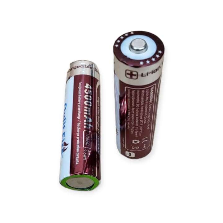 Dual Rechargeable Li-on 9.6W Qulit Fire Battery 4500mah 3.7V