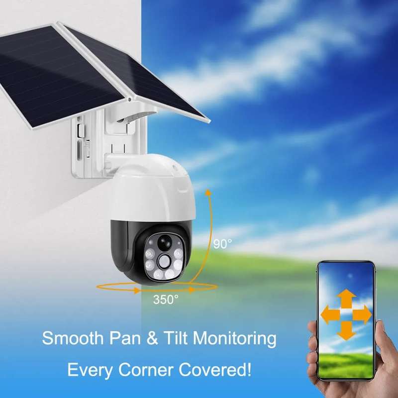 4G Solar Powered Camera