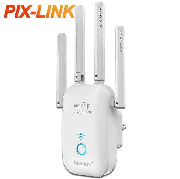 Pix-Link XF0782 AC1200M Mini Wireless Wifi Router/Repeater/AP, 4 Antenna