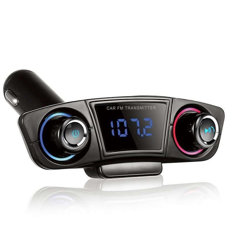Car Bluetooth FM Modulator 3.1A Dual USB Port