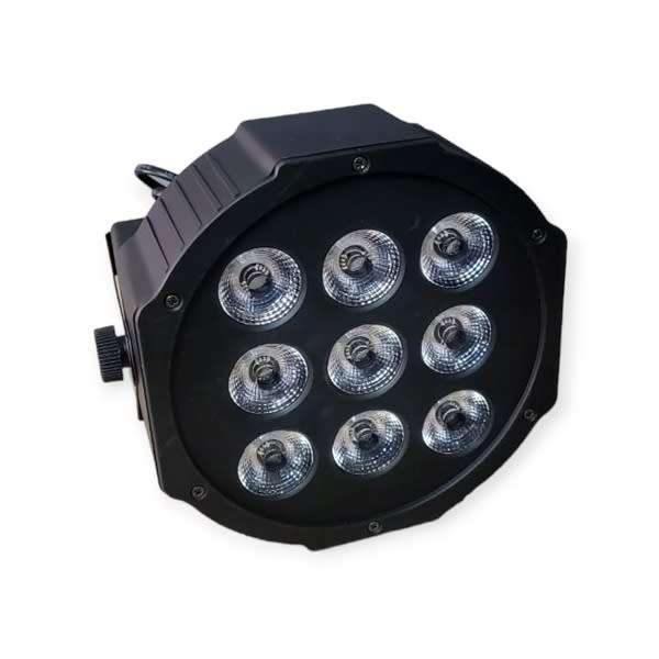 RGB Flat PAR Stage Light 9LED