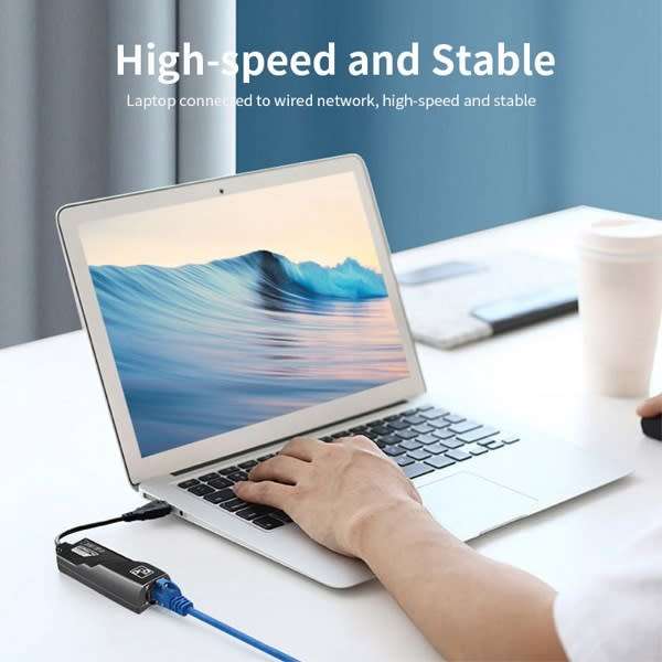 Type C To RJ45 Ethernet Adapter