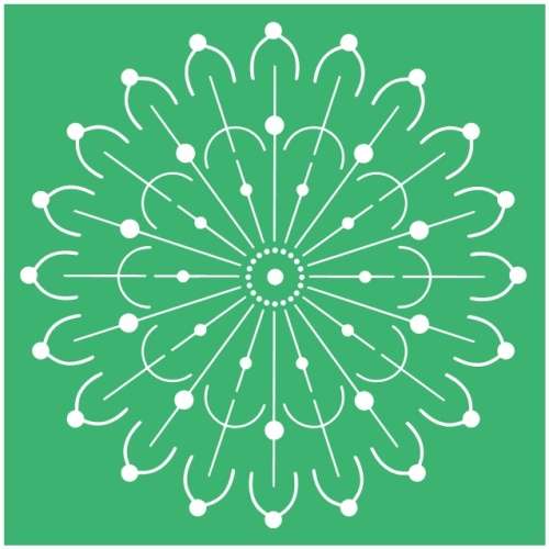 Dot Art Stencils