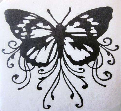 ## VINYL WALL ART BUTTERFLY ##