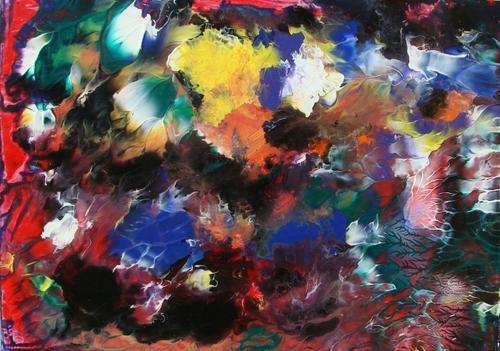 ##  Action Art - By SA Artist Gerald - Modern Art ##