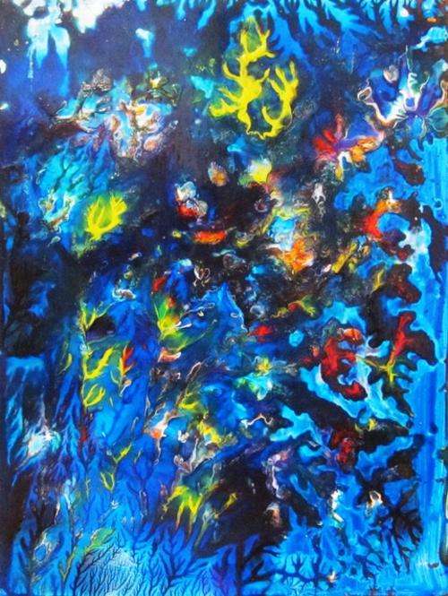 ##  Action Art - By SA Artist Gerald - Modern Art ##