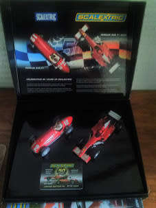 Scalextric 50 year's  of Ferrari