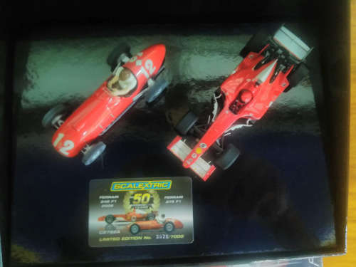 Scalextric 50 year's  of Ferrari