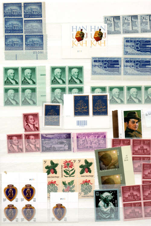 USA Page Mint Lots- United States of America