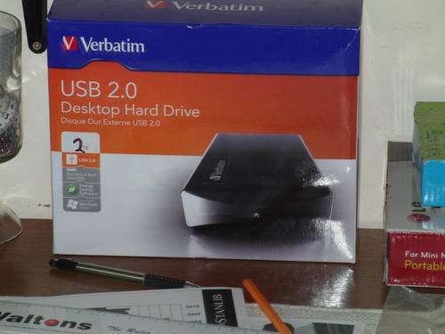 Verbatim 2Tb 3.5" Removable Harddrive