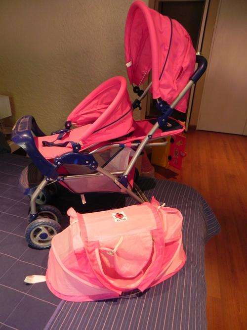 Twin Pram + Tent