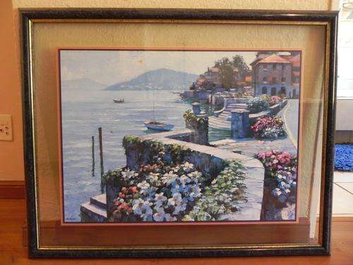 Framed Coastal Picture
