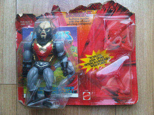 1985 He-man : Hurricane Hordak Vintage MOC Rare MOTU