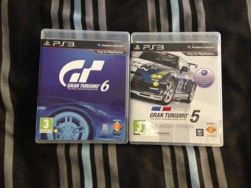 PS3 Gran Turismo 5 Academy Edition + Gran Turismo 6