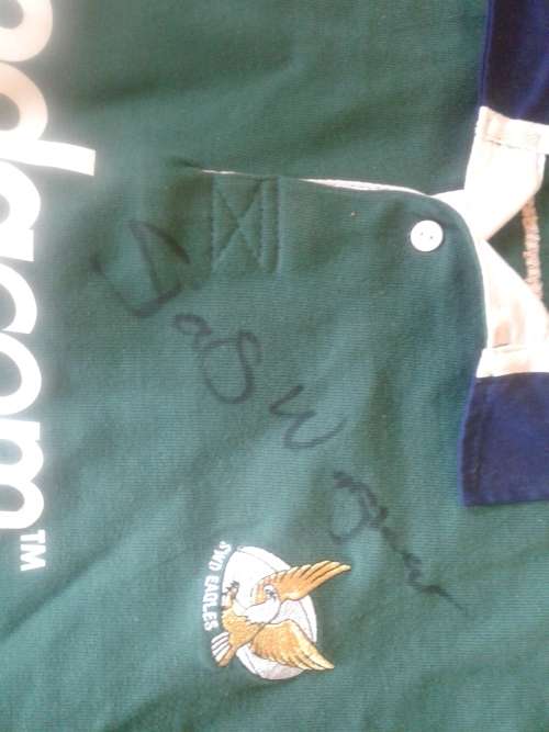 Signed Sias Wagner SWD Rugby Jersey