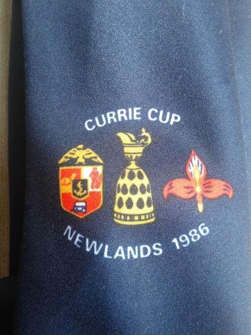 Rugby Tie Curry Cup Newlands1986