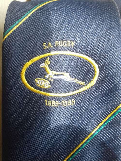 Rugby Tie SA Rugby 100
