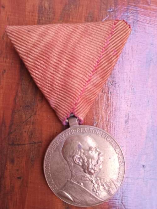 An 1898 Austrian Commemorative Medal `Signvm Memoriae`