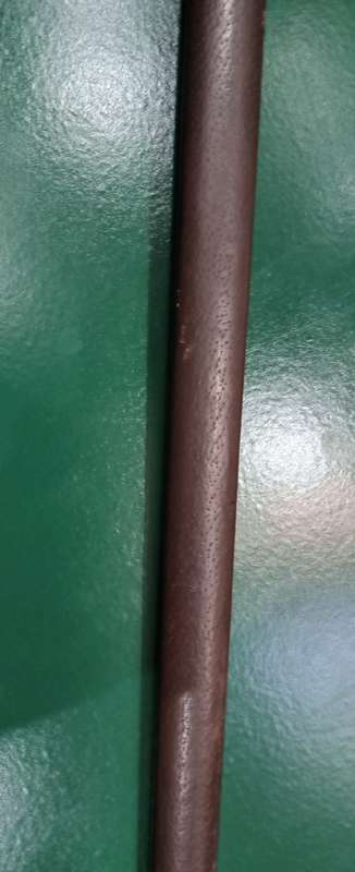 Sword with leather belt