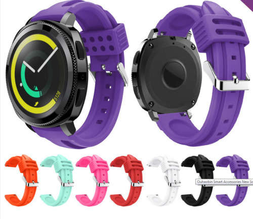 Samsung gear sport soft silicone watch strap (Turquoise) plus screen protector