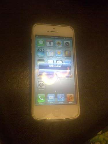 Apple iPhone 5 16GB with pouch