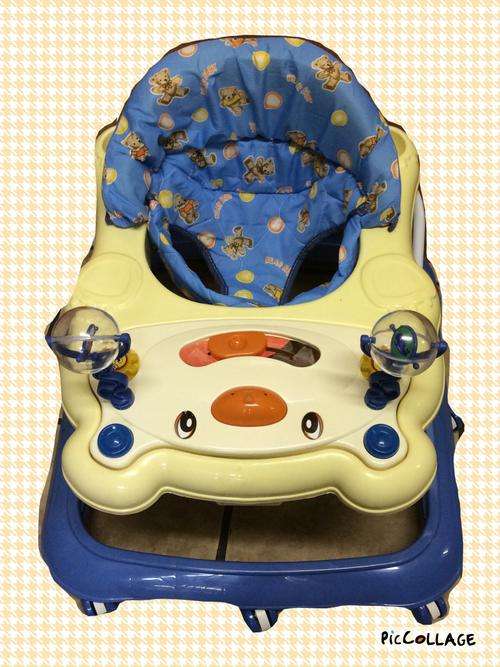 Baby walking ring - blue