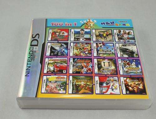 100 in 1 DS Lite Game ( 16GB Best Value for money ) With Latest Games