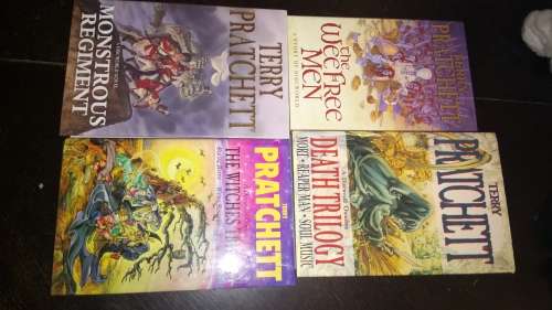 Terry Pratchett and Douglas Adams