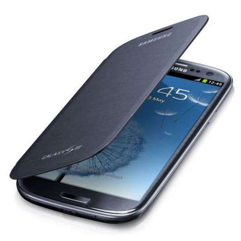 Samsung galaxy S3 flip cover + screen protector
