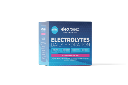 Stay Hydrated and Replenished with Electrolytes Daily Hydration (Strawberry) (30 sachets)