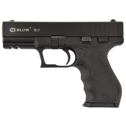 BLOW TR17 BLANK GUN + 15 BLANKS +2 PEPPER ROUNDS+ HOLSTER