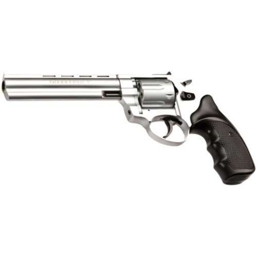 Zoraki R1 6 inch blank firing revolver cal. 9mm - titanium+6 BLANK ROUNDS+HOLSTER