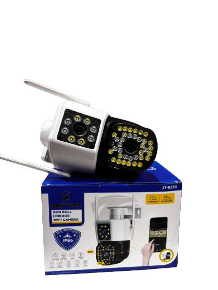 Jortan Gun Ball Linkage WiFi Dual Camera
