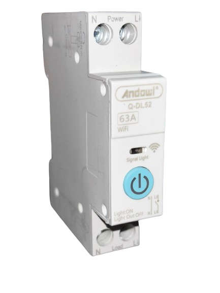 63A WiFi Circuit Breaker Works With Google Assistand and Amazon Alexa