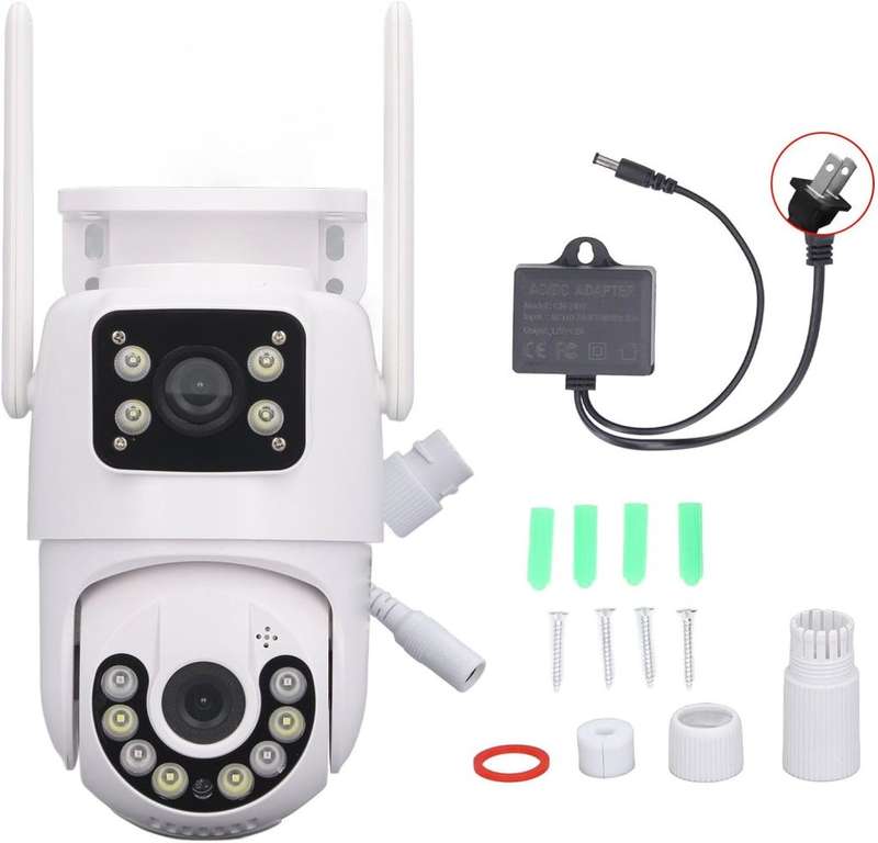 Gun Ball Linkage WiFi Dual Camera