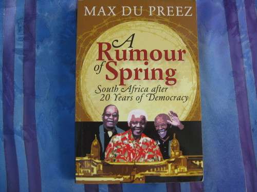 "A Rumour of Spring"  Hard cover.