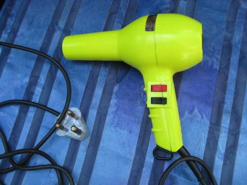 "Turbodryer" hairdryer.  1200W.  Made in Italy.  In working order.