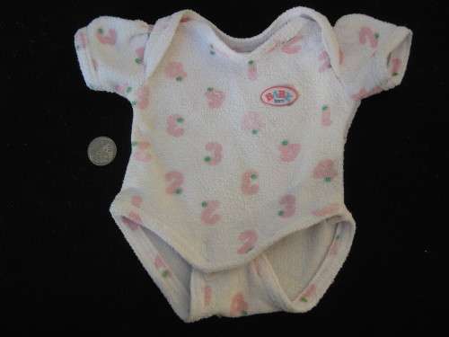 Doll's "Baby Born" babygrow.