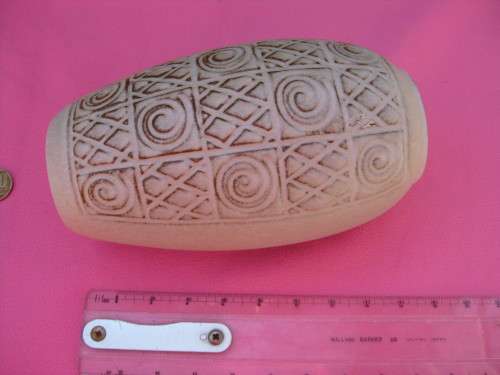 Ceramic vase 1800 high, made in Germany.