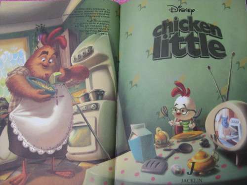 "Disney Chicken Little"  Hard cover.