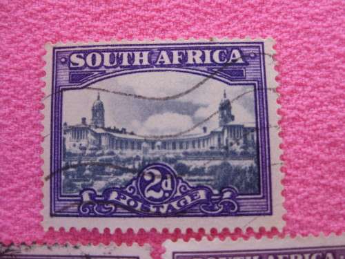 STAMP 1d Union of South Africa buildings early