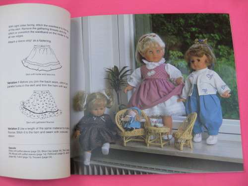 "Doll's Clothes"  Soft cover.  Create over 75 styles for your doll.  Mette Jorgensen.