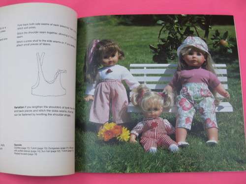 "Doll's Clothes"  Soft cover.  Create over 75 styles for your doll.  Mette Jorgensen.