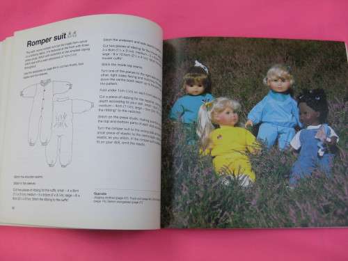 "Doll's Clothes"  Soft cover.  Create over 75 styles for your doll.  Mette Jorgensen.