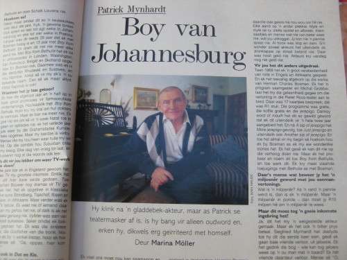 "Sarie"  Magazine.  Januarie, 1996.