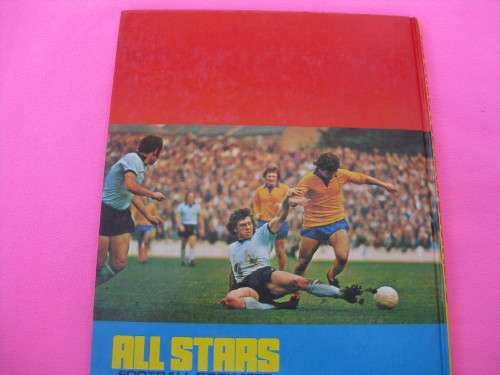 `All Stars Football Book 1975` Hard cover